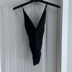 High cut one piece, size medium, moulded cups